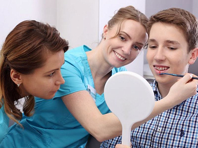 Гигиена полости рта во время ортодонтического лечения